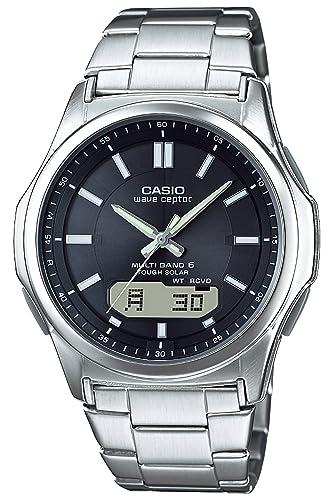 [CASIO] WAVECEPTER Radio-Controlled Solar WVA-M630D-1AJF Men's Watch, Silver