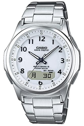 [CASIO] WAVECEPTER Radio-Controlled Solar WVA-M630D-7AJF Men's Watch, Silver