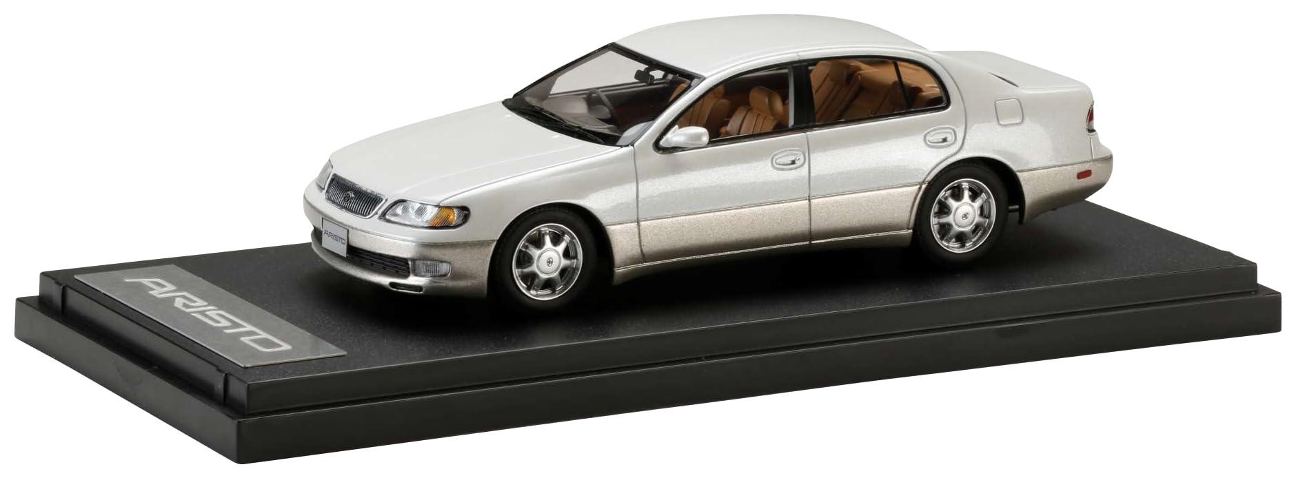 MARK43 1/43 Toyota Aristo 3.0V (JZS147) Warm Gray Pearl Mica Toning G Completed Model