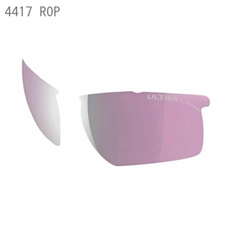 [Swans] Made in Japan Sunglasses Replacement Lenses for Lion Shin Model L-LI SIN-4417 ROP 4417 Silver Mirror × ULTRA Rose Pink (Multi-Coated Back Surface, Dual-Sided Water Repellent, Claritex)