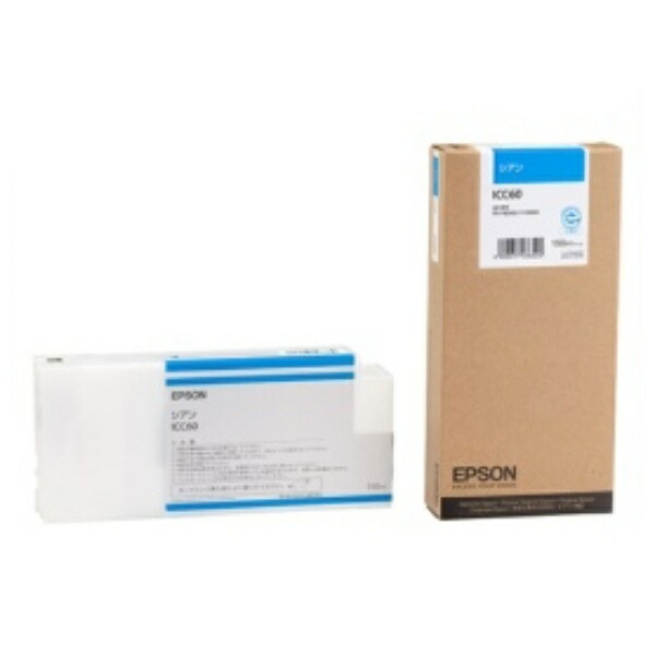 Epson Ink Cartridge Cyan 150ml ICC60 1 piece