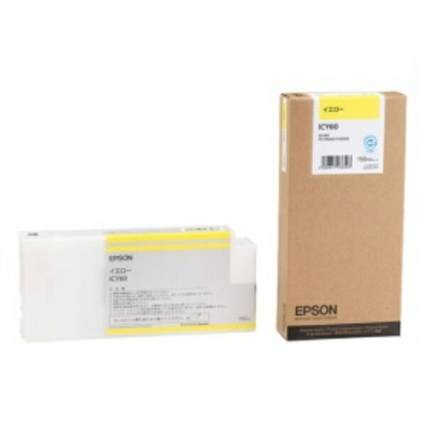 Epson Ink Cartridge Yellow 150ml ICY60 1 piece