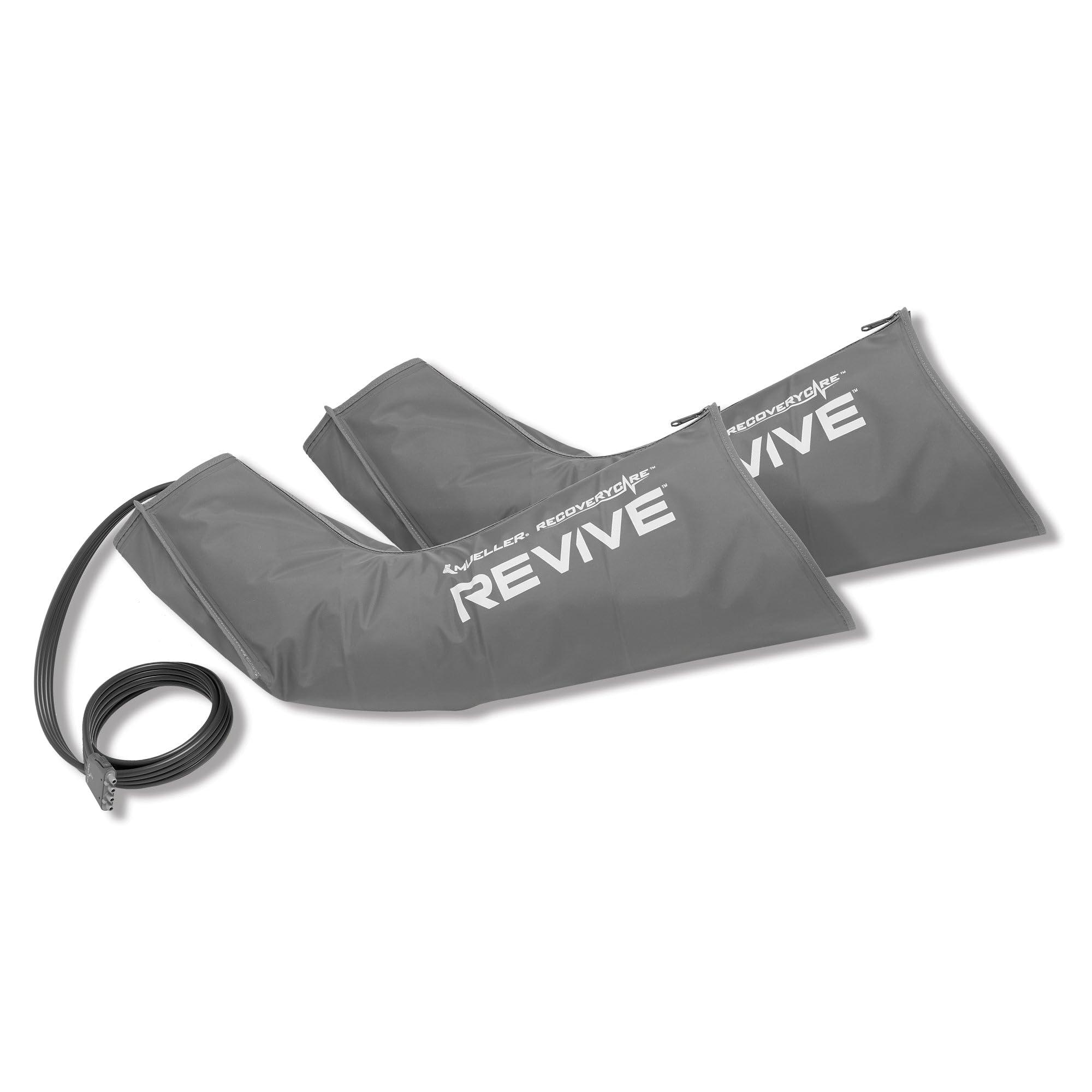 RecoveryCare REVIVE Medical Device Certification Number Acquired Home Air Massage Device Recovery Conditioning Foot Care Calf Revive Cuff Boots Pair