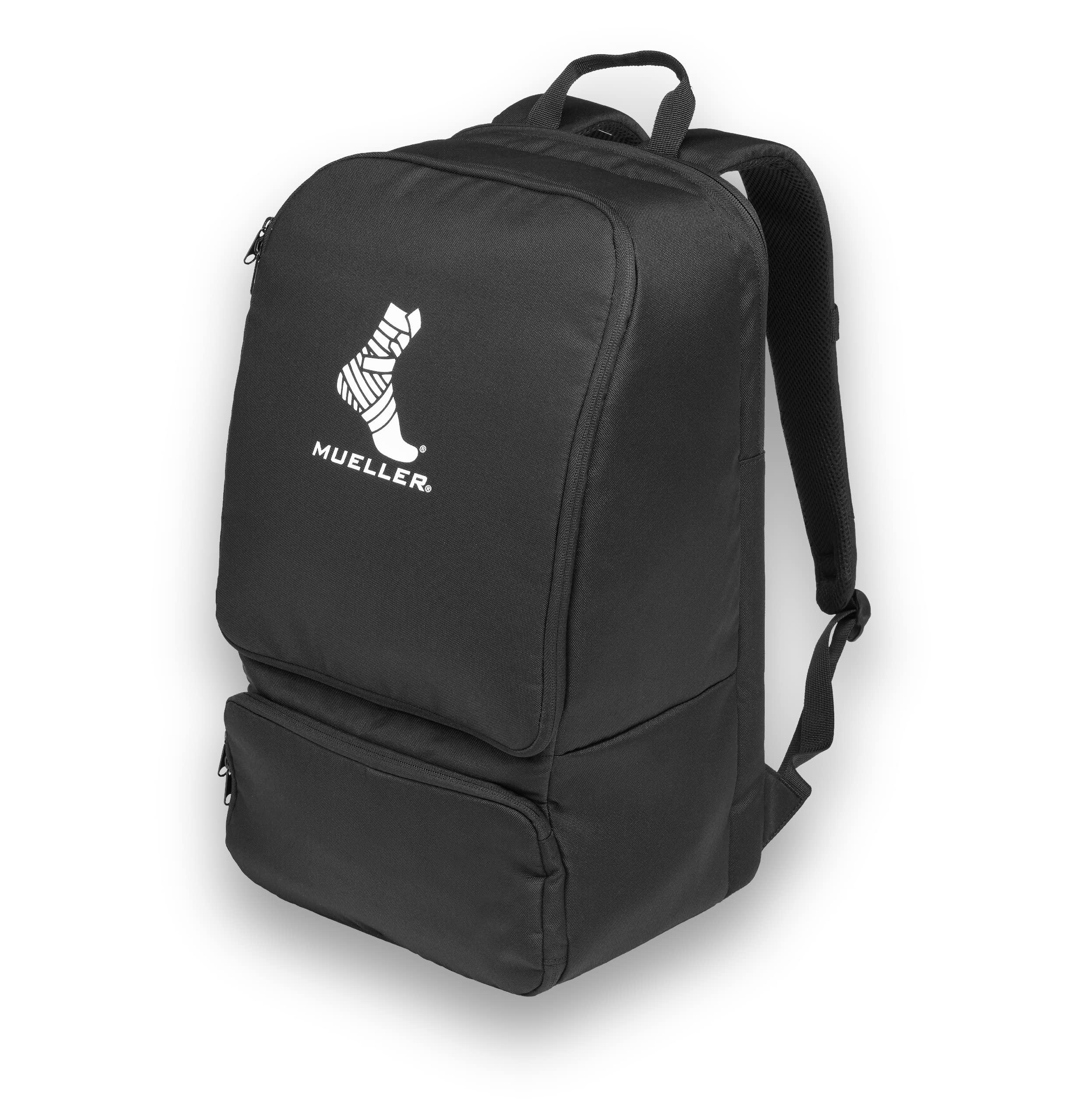 RecoveryCare Mueller Sports Medicine Revive Adjustable Strap Backpack Unisex One Size Fits All Black