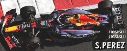110232311 MINICHAMPS 1/18 Oracle Red Bull Racing RB19 Sergio Pérez Abu Dhabi GP 2023
