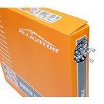 ALLIGATOR ROAD Brake Inner Cable (P.T.F.E. Coated) BOX Black φ1.6mm × 1700mm 100-Pack