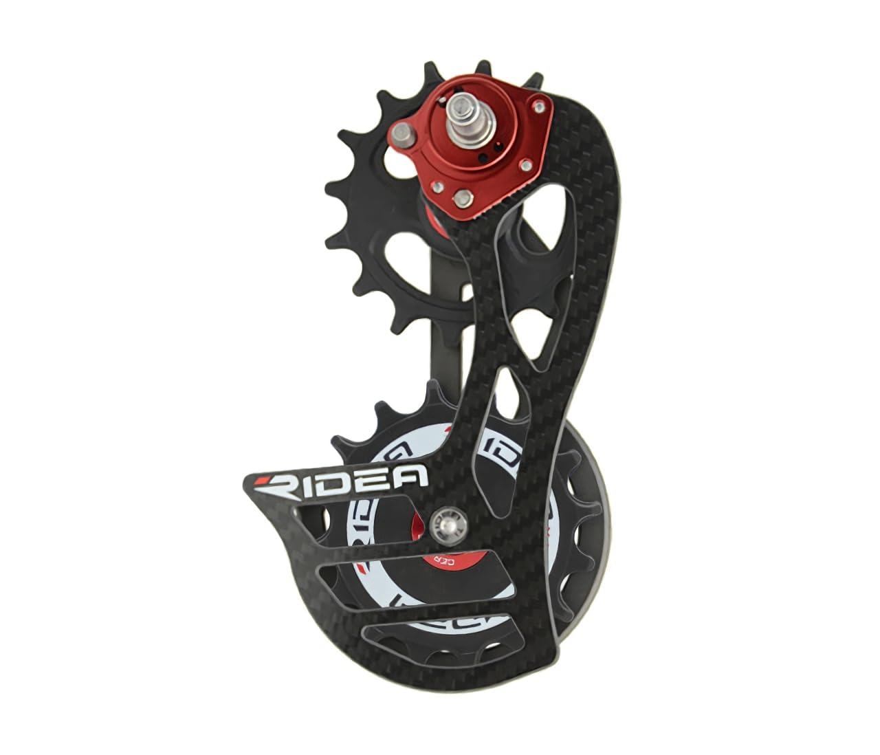 RIDEA Rear Derailleur Cage RD3-C66FC-C Carbon Logo: White 147-53060