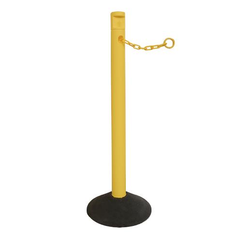 300x870mm Chain Stand (Built-in Chain / Yellow / 2-Pack)