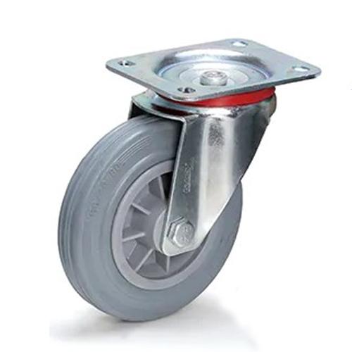 160mm casters (swivel casters / rubber tires)