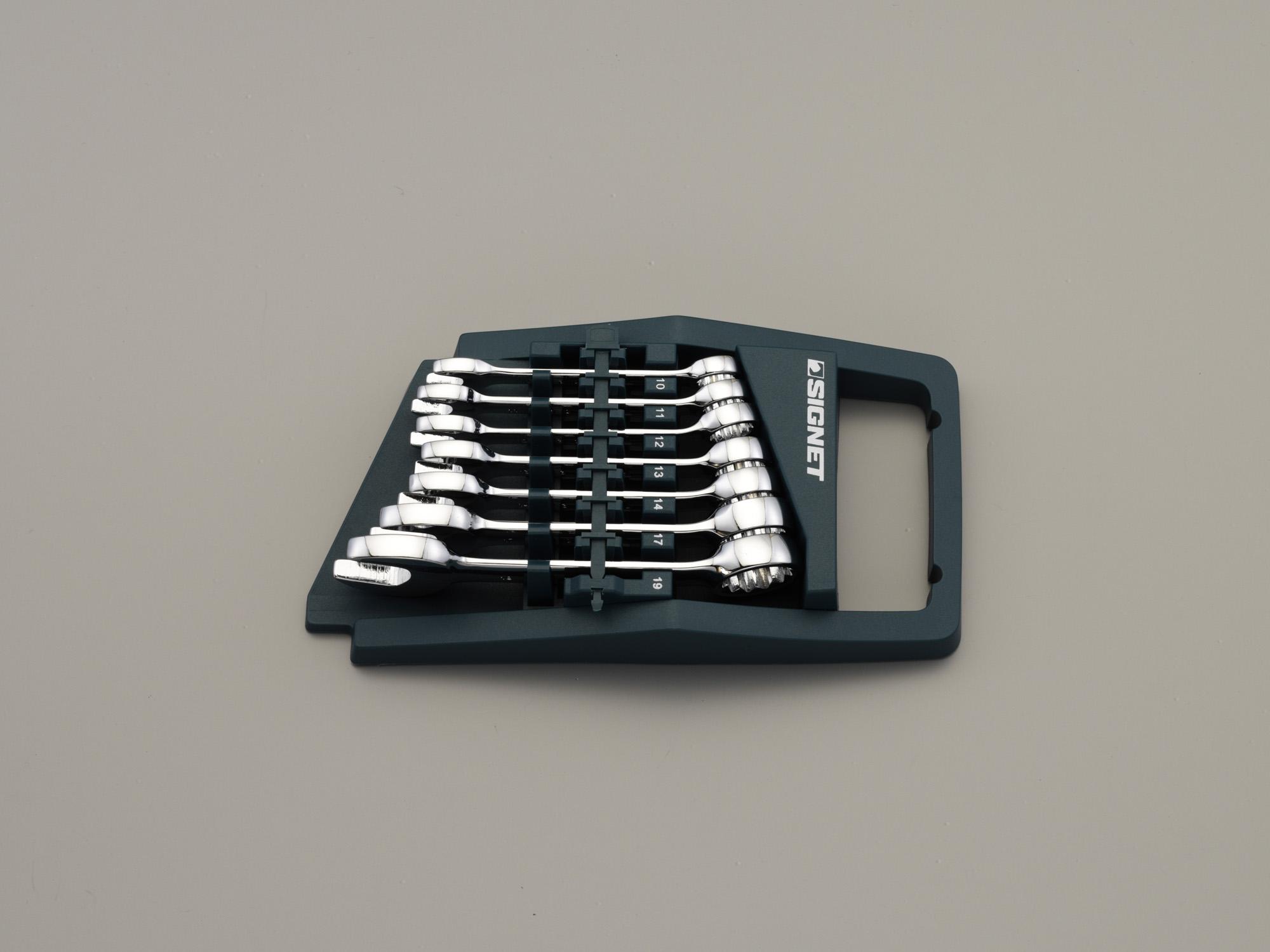 7-Piece Set / 10-19mm Open-End Wrench (Short Size)
