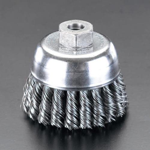 70mm/M10 Wire Brush (Cup Type/Steel Twist)