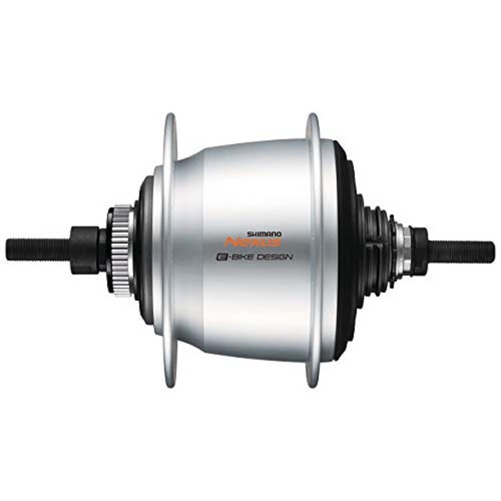 SHIMANO Internal 5-Speed Hub SG-C7000 Internal 5-Speed Silver 36H Axle Length: 187mm OLD: 135mm Center Lock Rotor Compatible (No Cover) ISGC70005DAS