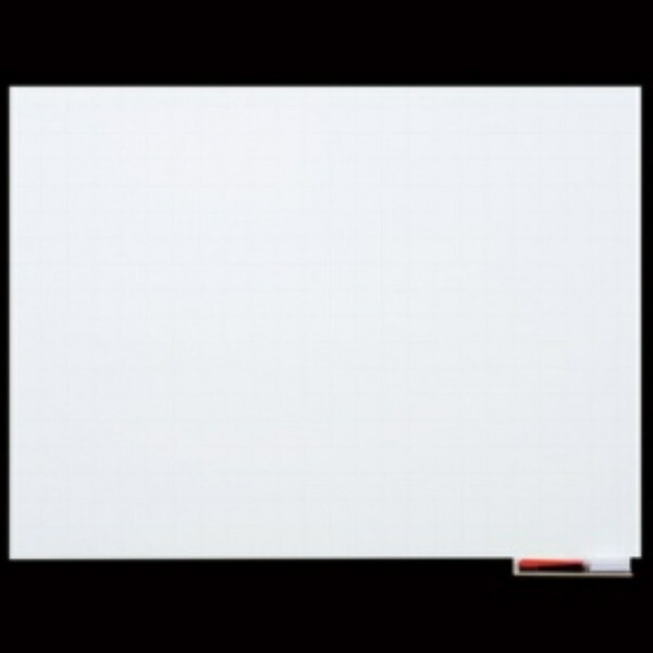 MagX Magnetic Whiteboard Sheet with Grid Lines, Extra Large 1200×900mm MSHP-90120-M 1 Sheet