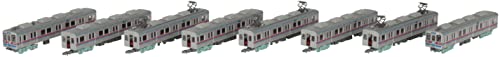 Railway Collection Tetsukore Keisei Electric Railway 3600 Series 3648 Formation 8-Car Set B Diorama Accessories (Manufacturer's First-Order Limited Production) Toy