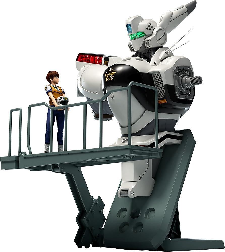 PLAMAX Mobile Police Patlabor MF 75 Minimum Factory Nose Section Collection Akira Izumino with Alphonse 1/20 Scale Assembly Plastic Model Kit Re-release