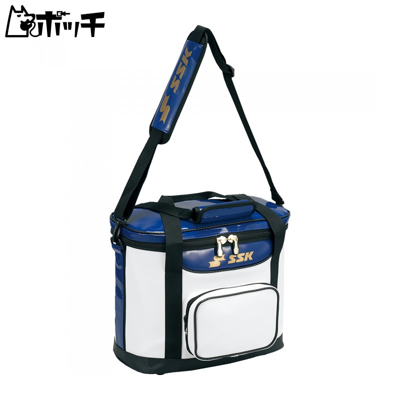 [SSK] Ball Case Enamel Ball Bag White × D Blue (1063)