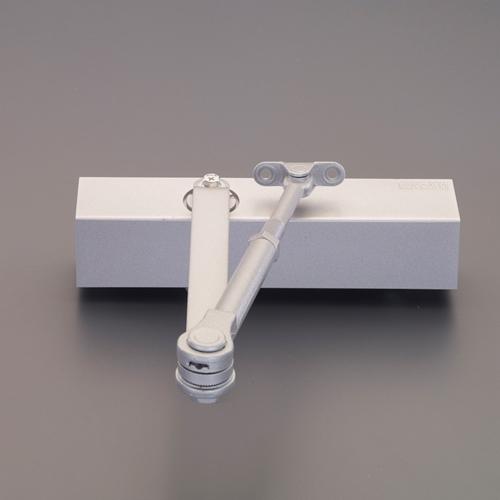 Door closer for doors weighing 45kg or less (Standard type / Silver)