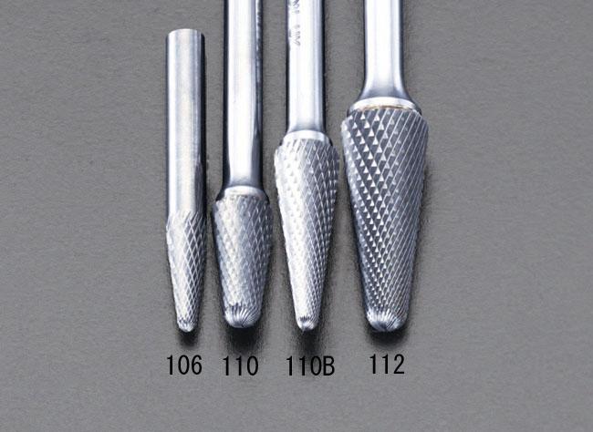 ESCO 10x19mm/6mm Shank [Coated] Super Hard Bar EA819VC-110