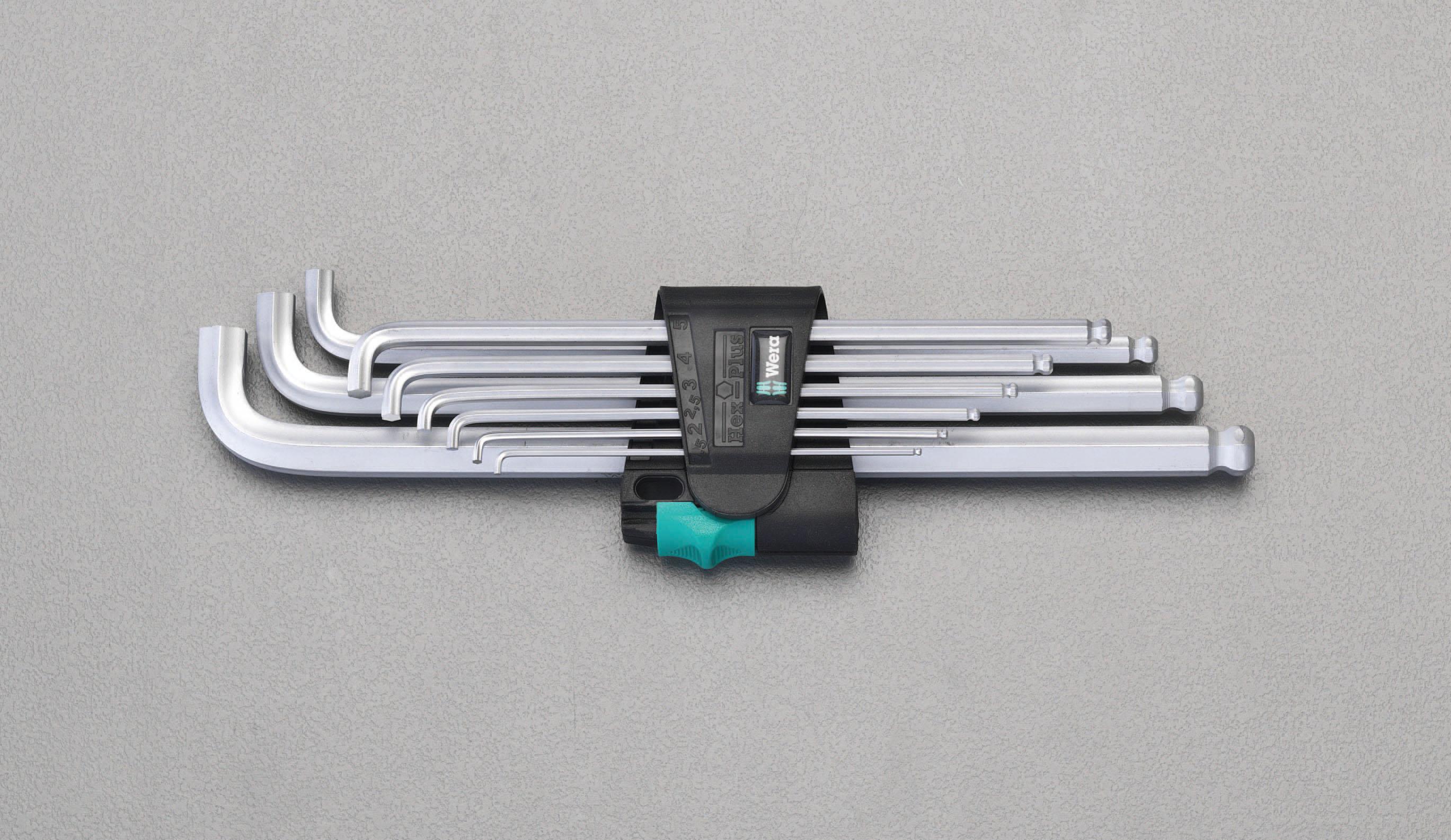 1.5–10 mm / 9-piece set [Hex] wrench (short head)