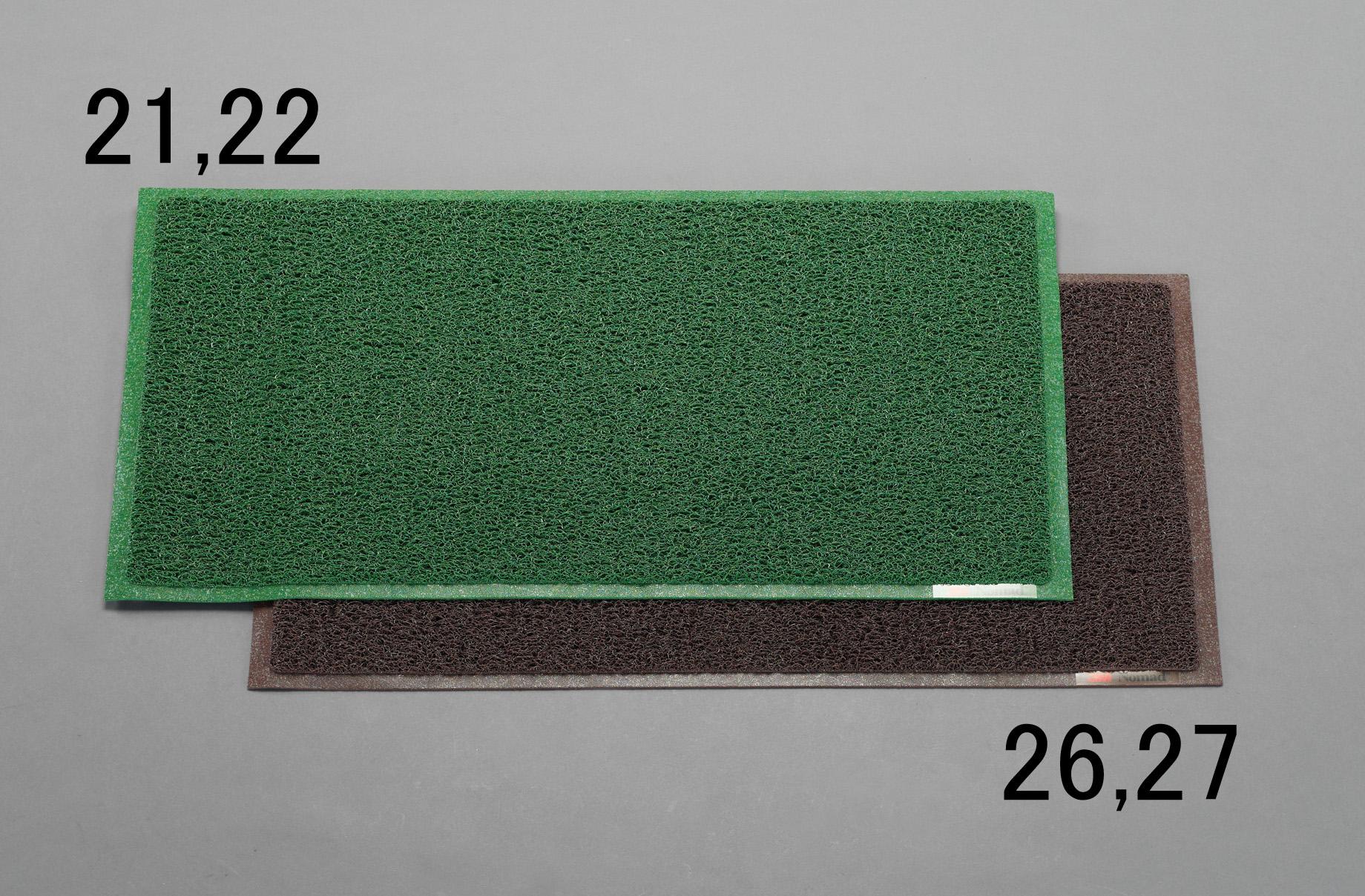 0.6 x 0.9 m / 9.0 mm Mud-Removal Mat (Brown)
