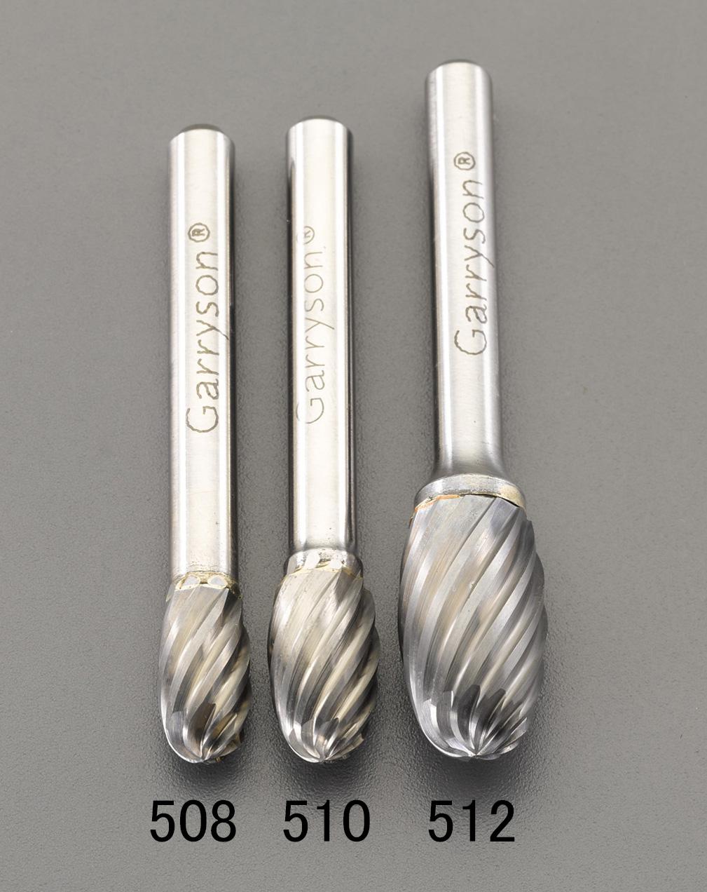 ESCO (High-Speed Steel) 12x22mm/6mm Shank Carbide Cutter (for Stainless Steel) EA819JG-512