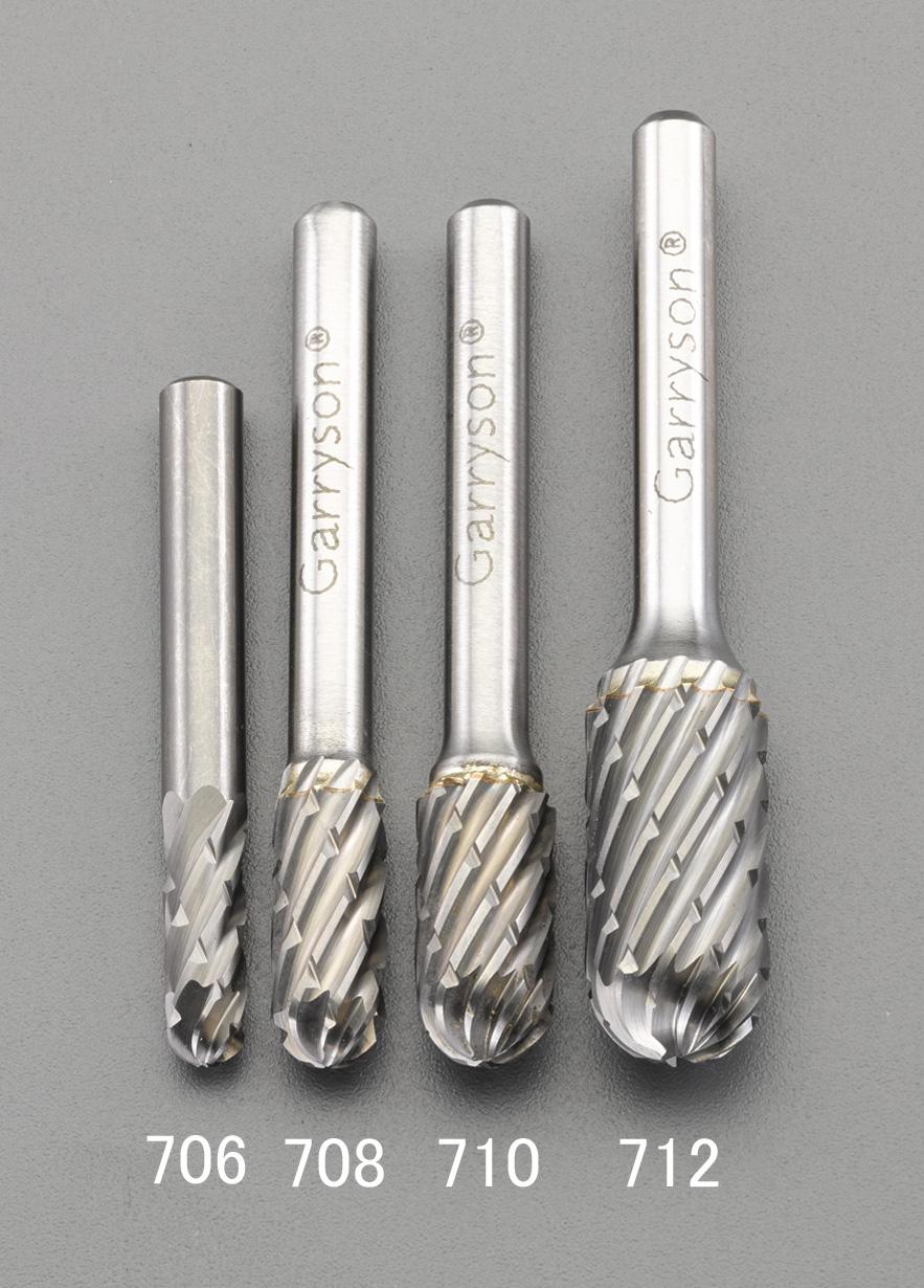ESCO (High-Speed Steel) 12x25mm/6mm Shank Carbide Cutter (for Iron & Cast Iron) EA819JB-712