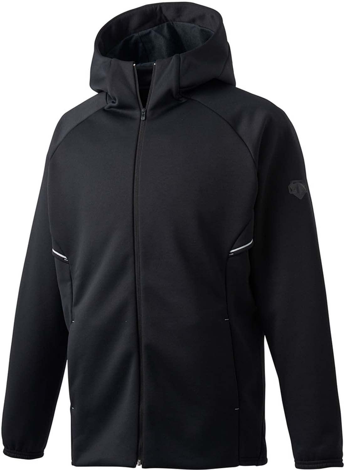 DESCENTE Baseball Barrier-Free Fleece Jacket DBX-2765 Black XO