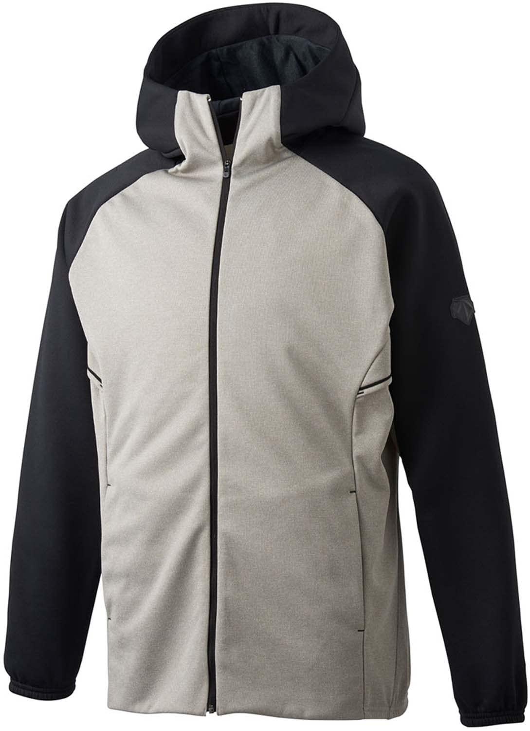 DESCENTE Baseball Barrier-Free Sweatshirt Jacket DBX-2765 Heather Gray XO