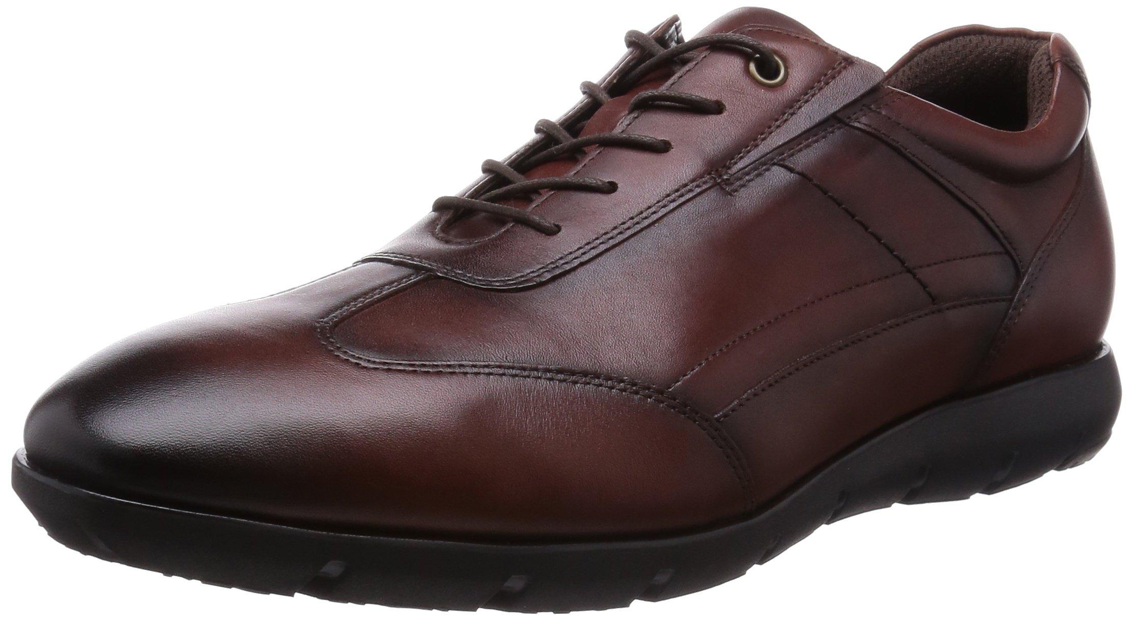 [Texy Lux] Business Shoes Genuine Leather Sneaker-Style Business Shoes TU-7776 Men's Wine 24.5 cm 3E