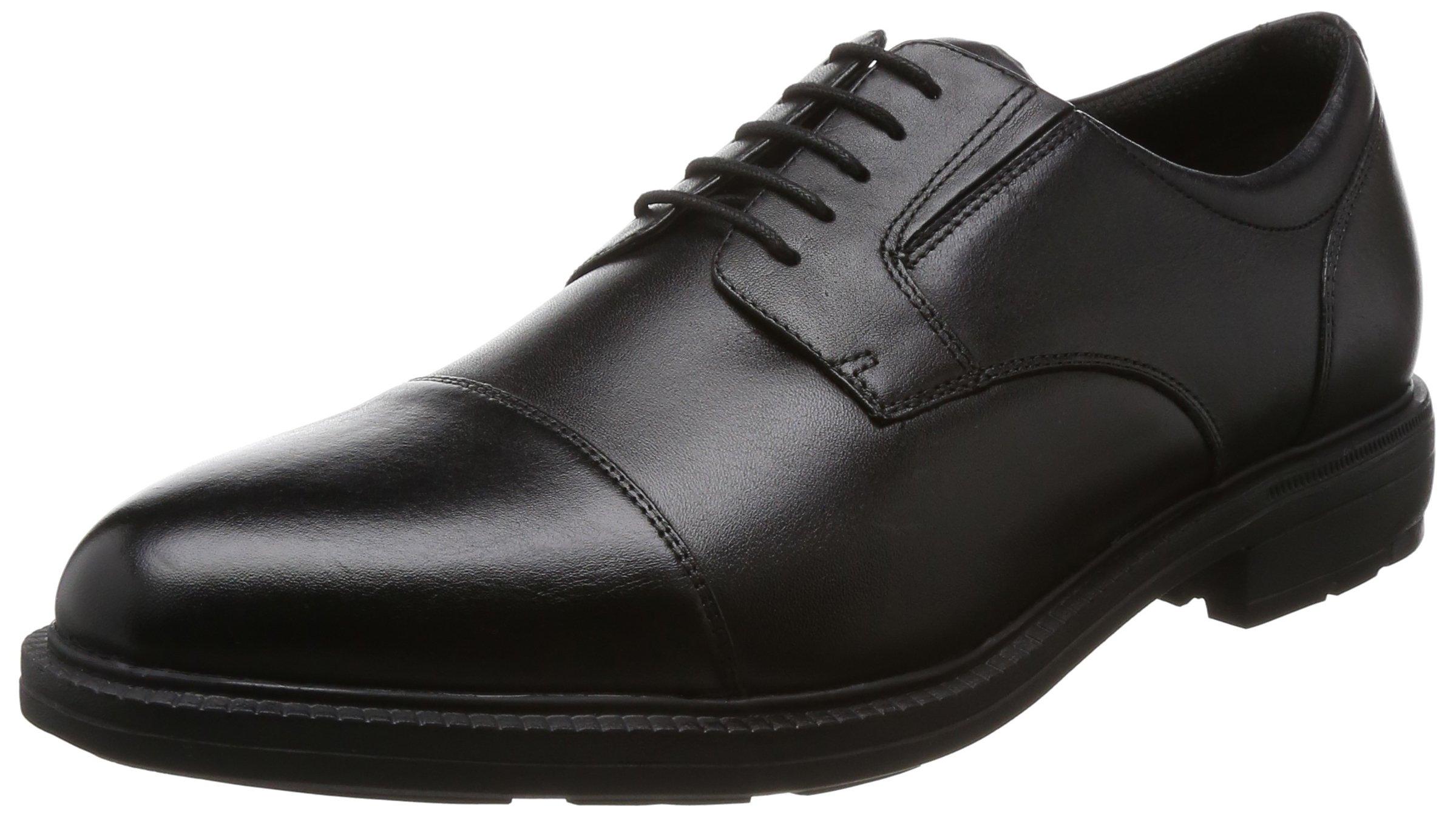 [Texy Lux] Business Shoes Genuine Leather Wide Width 4E TU-7796 Men's Black 24.5 cm 4E