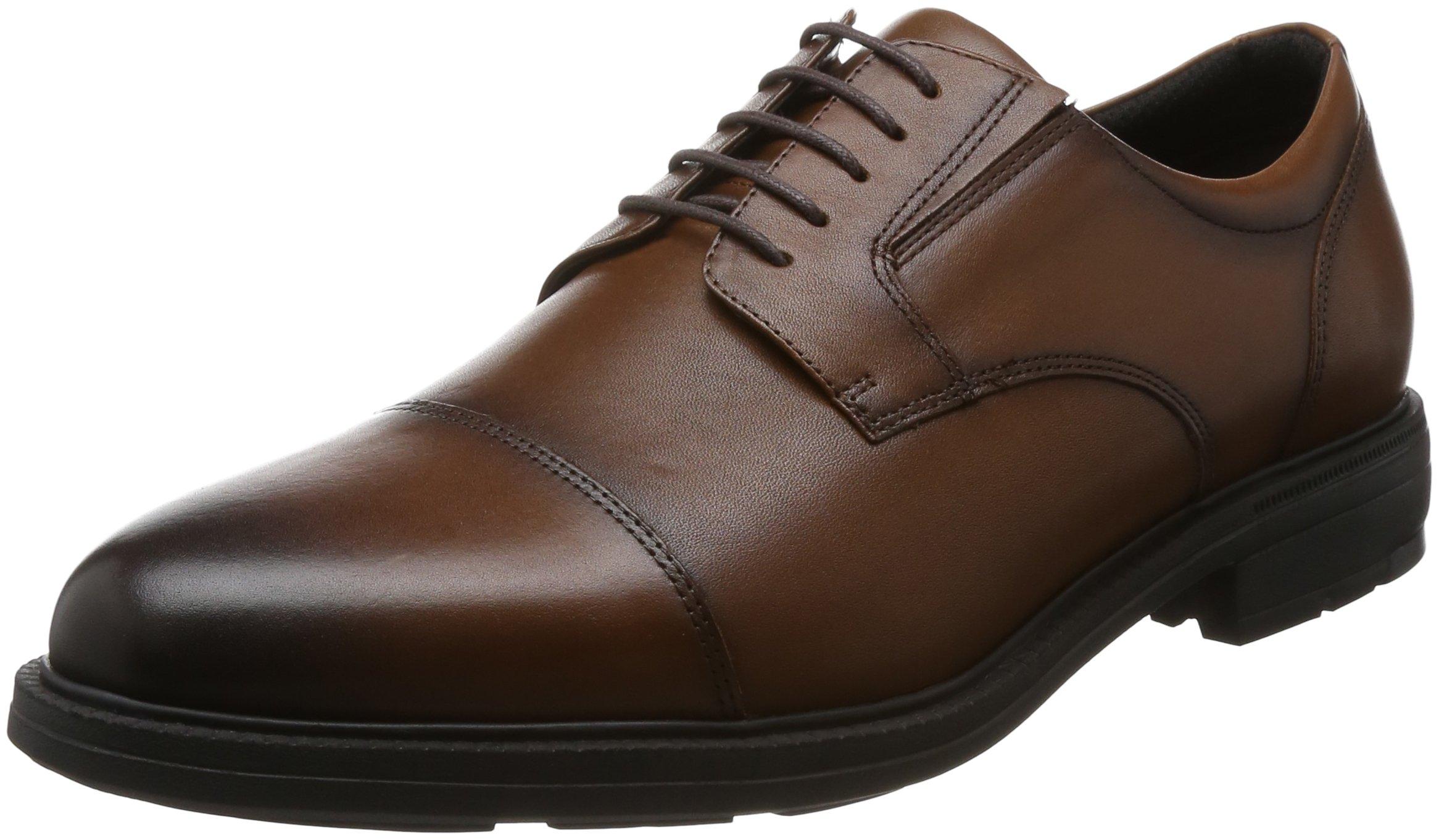 [Texy Lux] Business Shoes Genuine Leather Wide Width 4E TU-7796 Men's Brown 26.0 cm