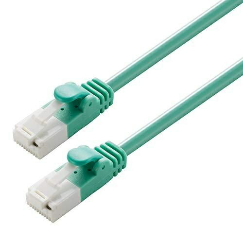 ELECOM LAN Cable CAT6 30m Non-Breakable Connector Simple Packaging RoHS Compliant Green LD-GPT/GN30/RS