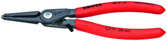 ESCO 19-60mm Snap Ring Pliers for Holes (with Stopper) EA590AL-2
