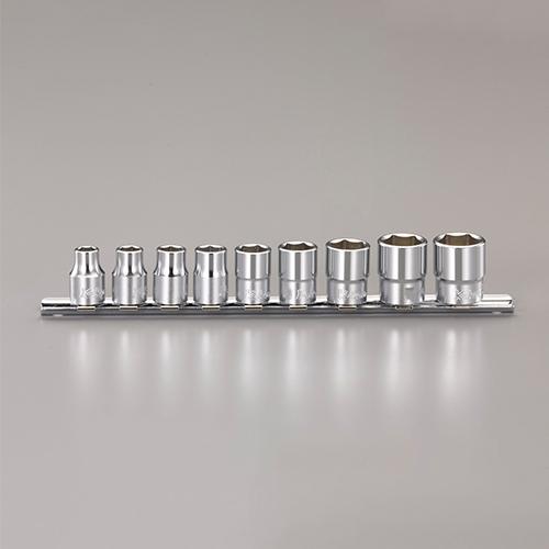 ESCO 3/8" Drive Socket Set, 9-Piece EA618BV-2
