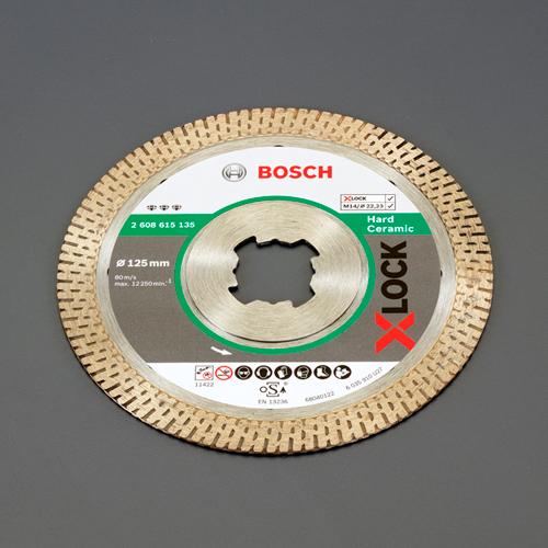 ESCO Diamond Cutter (Wave-shaped/X-LOCK compatible) φ125x1.8mm EA843RN-17