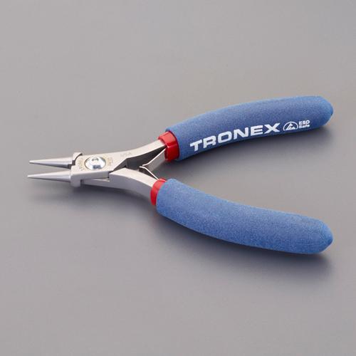 Esco 125mm Precision Pliers ESD/Round/Spring-loaded EA537T-21