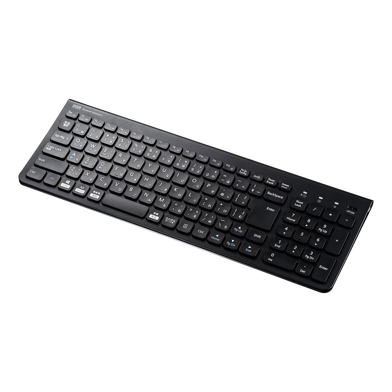 365x127x14mm Wireless Keyboard (Ultra-Thin / With Numeric Keypad)