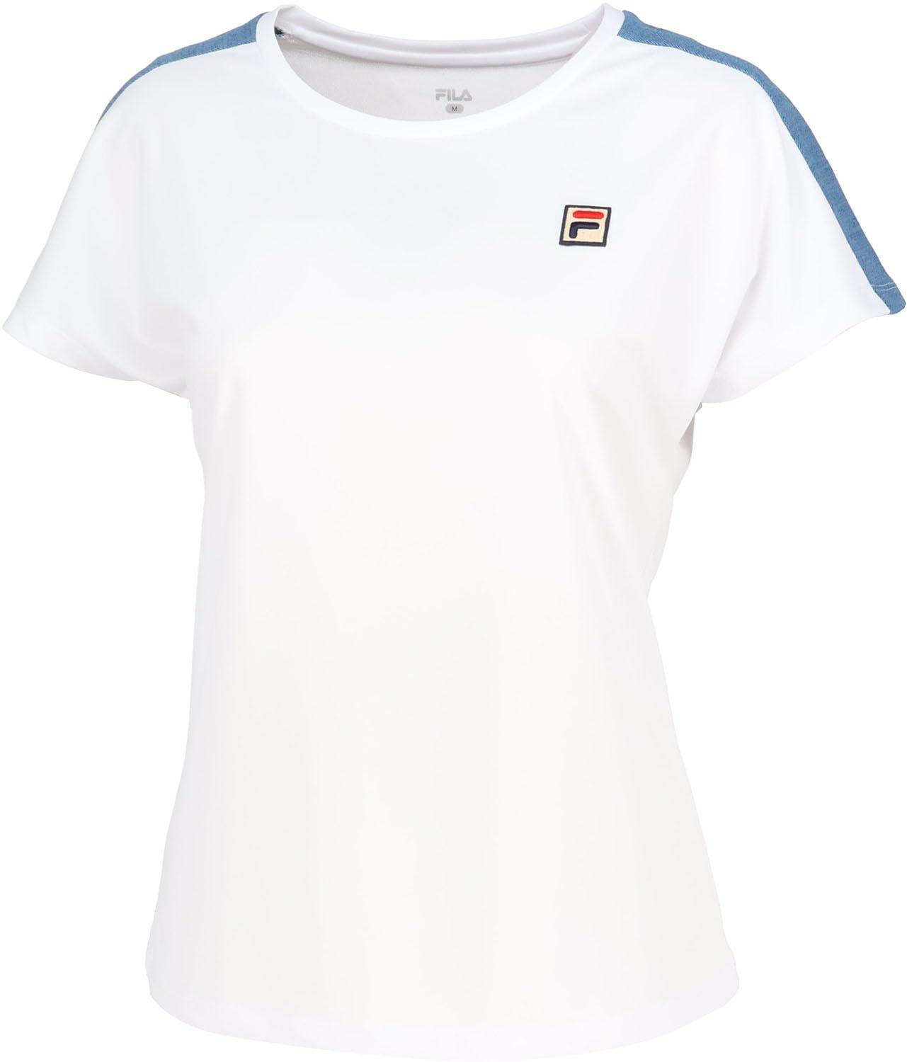 [Phila Tennis] Game Shirt Moisture-Wicking Quick-Dry UV Protection FDZEL0054 Women's White