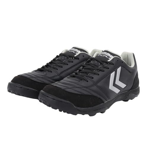 Hummel Apicare 5 SL WIDE TF Futsal Shoes Black × Silver (9095) 25.5 cm