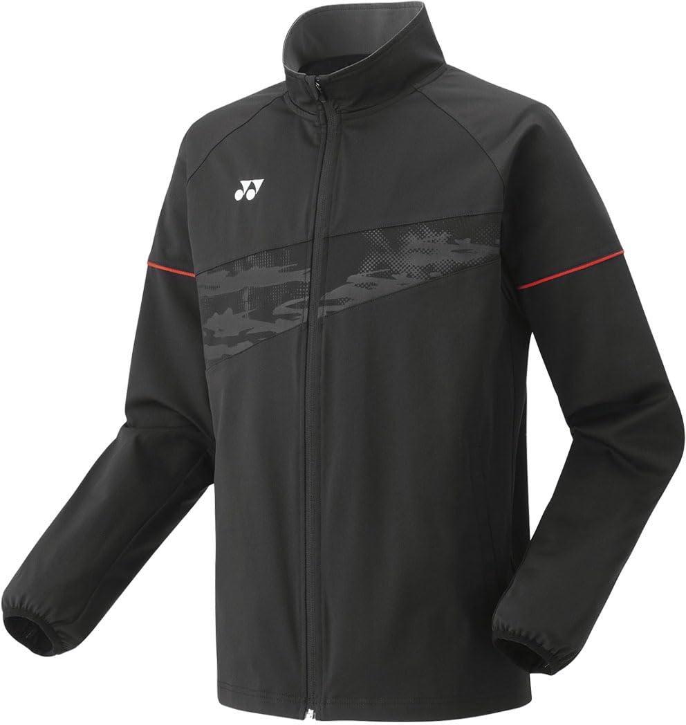 [Yonex] Parka Uni-Fit Warm-Up Shirt (Fit Style) Black (007) 2XO