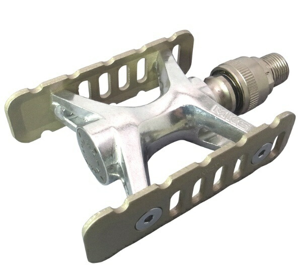 Mikashima (MKS) Bicycle Pedal PROMENADE Ezy (Promenade Easy) Titanium Color