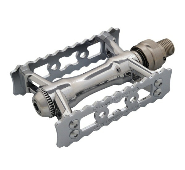 MKS (Mikasima Seisakusho) Bicycle Pedal SYLVAN TOURING NEXT Ezy Superior (Silver)