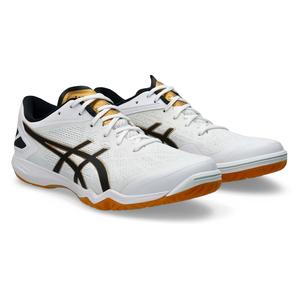 [ASICS] Table Tennis Shoes ATTACK DOMINATE FF 2 1073A010 Unisex 103 (White/Black) 24.0 cm 2E