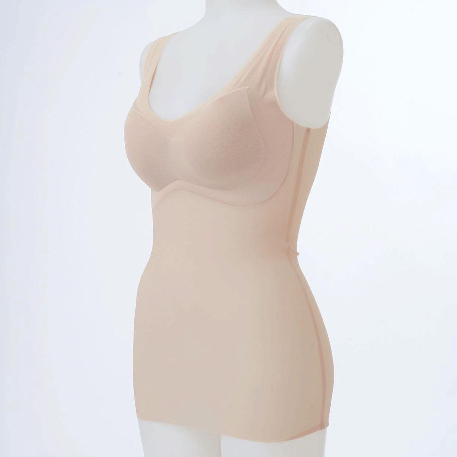 Ultra-Thin Air-Through Camisole Beige L