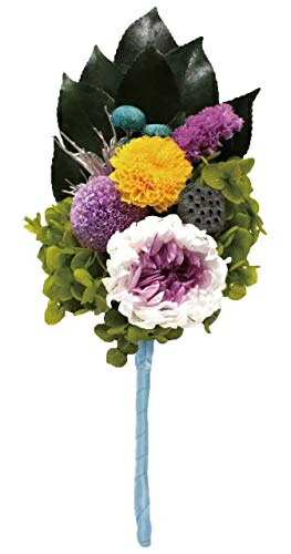 Kiyoraka Preserved Buddhist Flowers Rin Width 12 × Height 29 cm