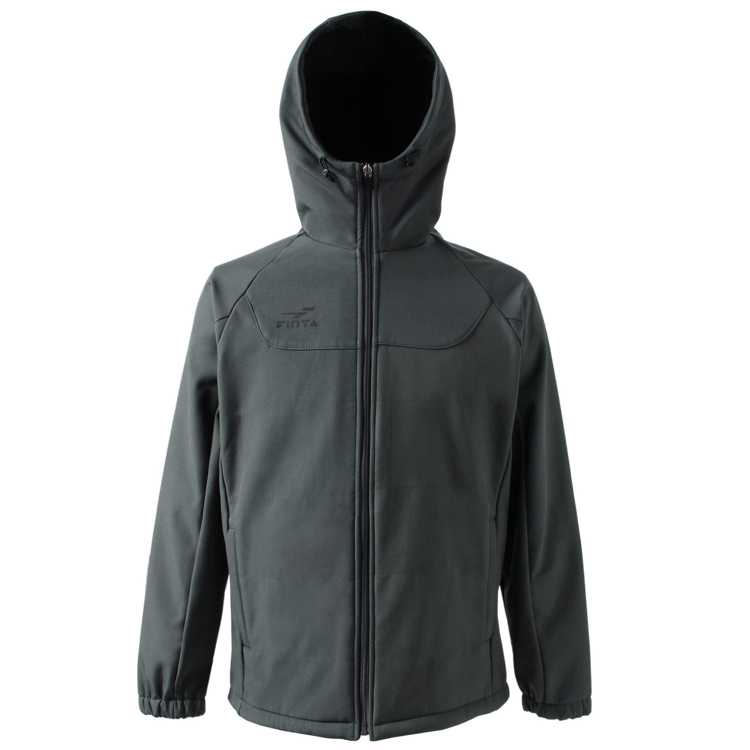[FINTA] FINTA Soccer Futsal Wear Hooded Bonding Jacket FT3019 (0200) Gray XO