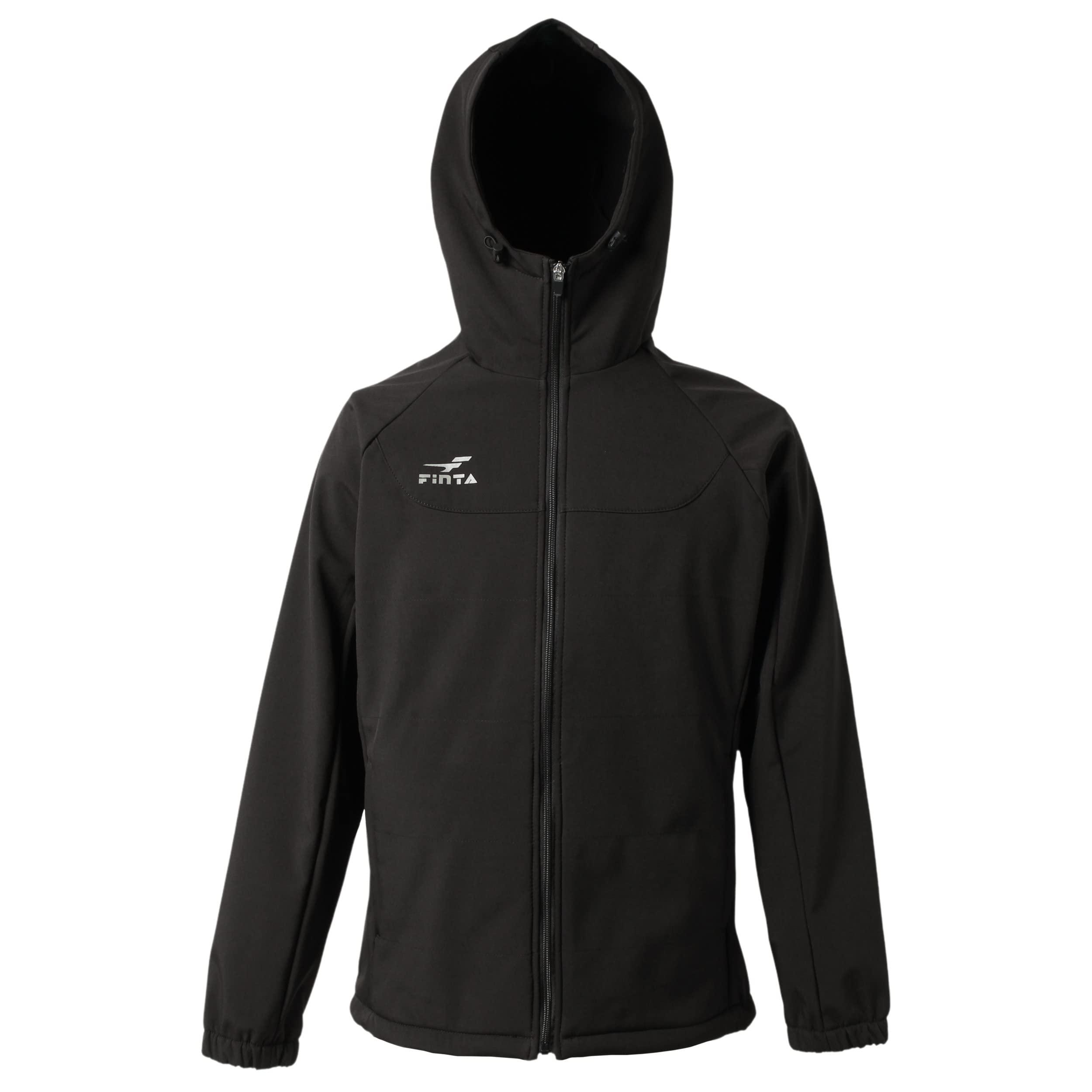 [FINTA] FINTA Soccer Futsal Wear Hooded Bonding Jacket FT3019 (0500) Black O