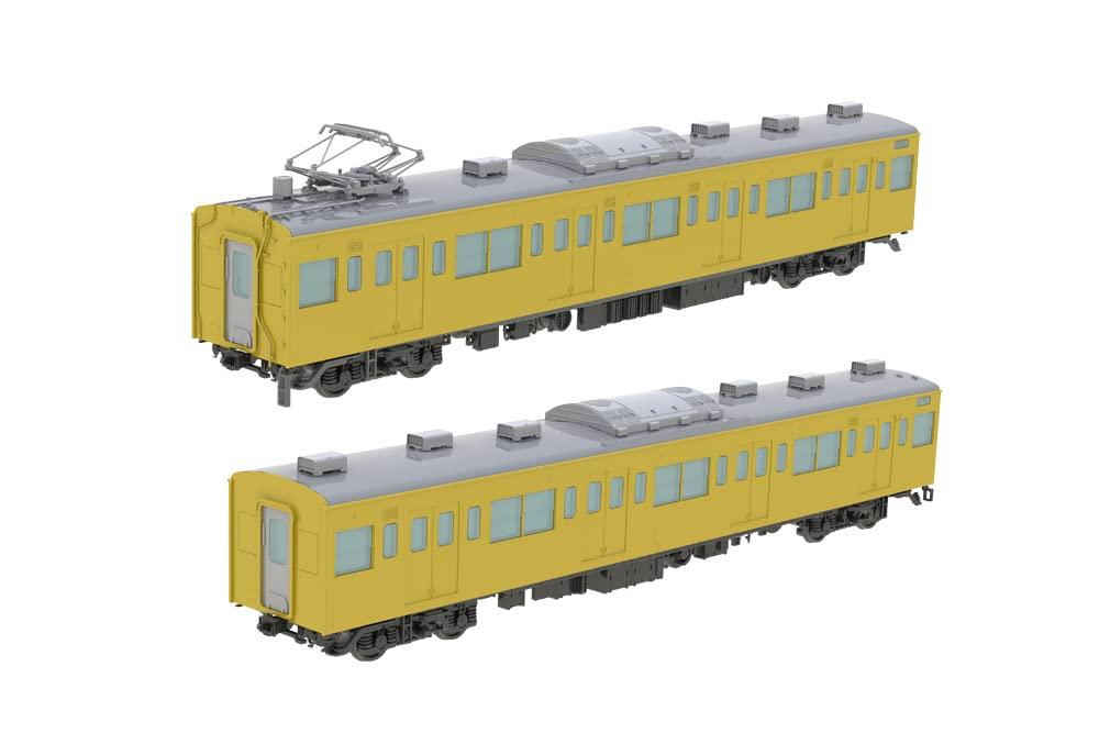 PLUM 1/80 JR East 201 Series DC Electric Train Chuo/Sobu Local Line MoHa 201/MoHa 200 Display Model Unpainted Assembly Plastic Kit PP130