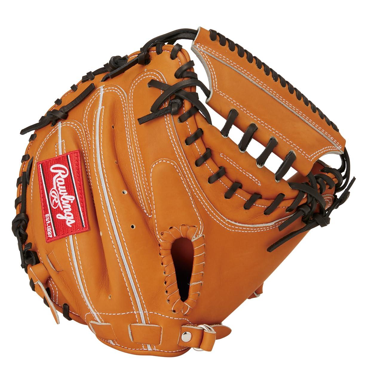 Rawlings Baseball Glove, Hardball, Adult Size HOH BREAK THE MOLD GH5HBJLF Rich Tan [Catcher's Glove] Size 33 ※Right-handed (Left-hand wear)