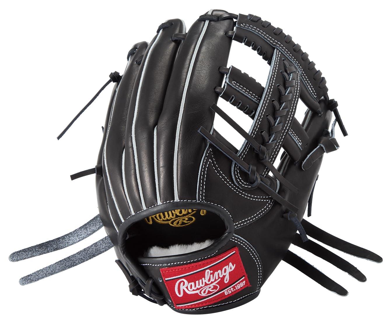 Rawlings Baseball Glove, Softball, Adult Size HOH PRO EXCEL GR5HECK45 Black [Infield Model] Size 11.62 ※Right-handed (Left-hand wear)